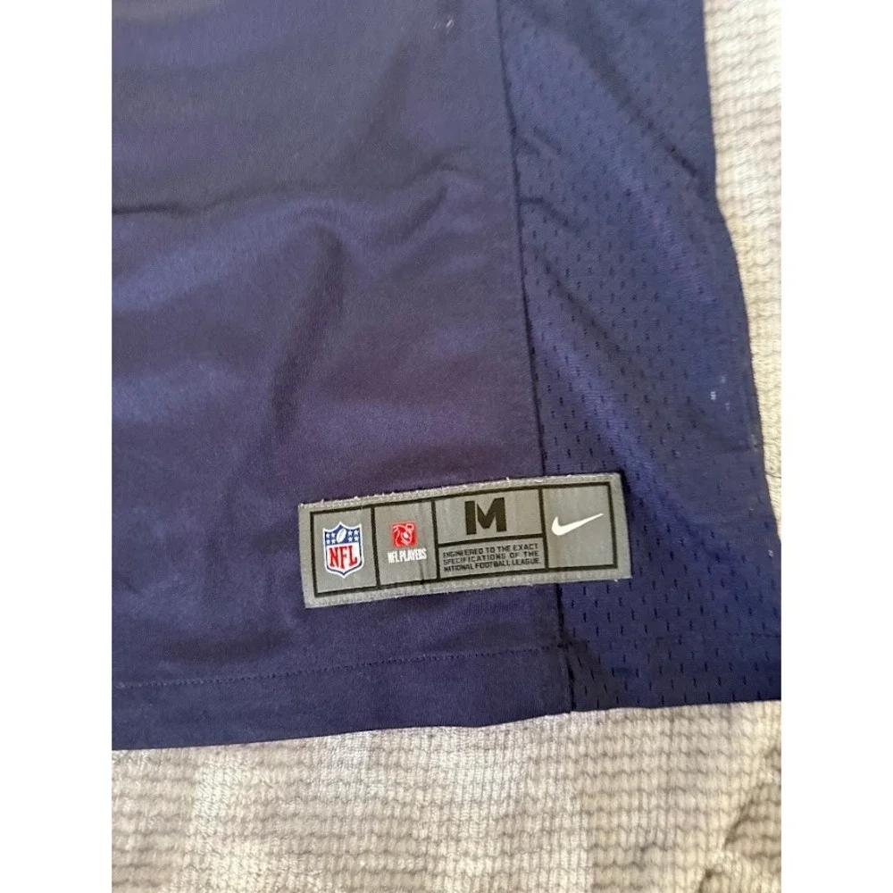 Nike Chicago Bears NFL Jersey Navy Blue Number 15 Mens Medium On-Field‎ Football